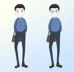  卡通人物,手绘ps