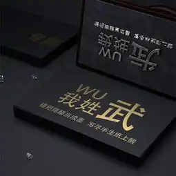  高端奢华名片头像,你的姓氏和签名都在其中,一共10张