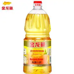  金龙鱼食用植物调和油5l4l1.8l花生调和油黄金比例食用调和油
