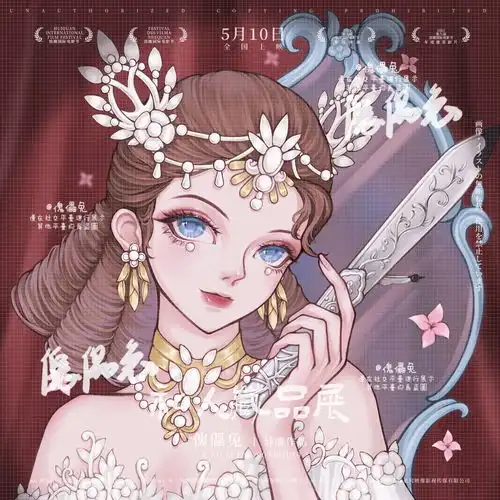  第五人格红夫人同人头像稿