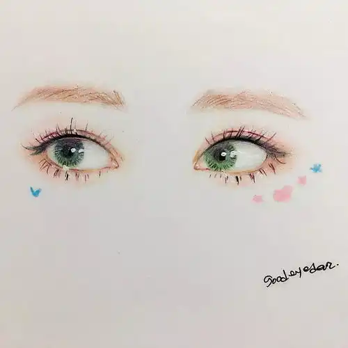  不会画眼睛从素描到动漫风,多种风格素材,不怕你学不会