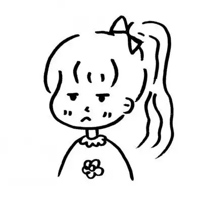 手绘头像女