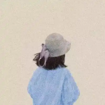 简单的头像手绘背影
