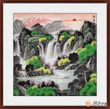  家居餐厅装饰挂什么画好山水画真是太让人心动了
