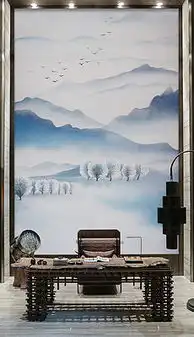 艺术油画风景山水玄关图片素材原创艺术油画风景山水玄关设计模板下载qq8b8818ad设计师作品我图网