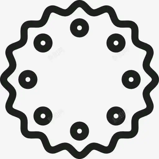  饼干图标创意素材饼干图标