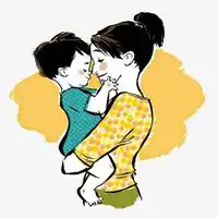 动漫母子头像图片亲子装