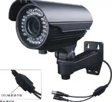 超高清监控摄像头像素红