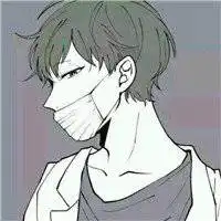  二次元帅哥戴口罩头像微信头像图片大全