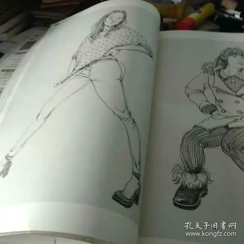  郝良月人物速写教学动态综合训练