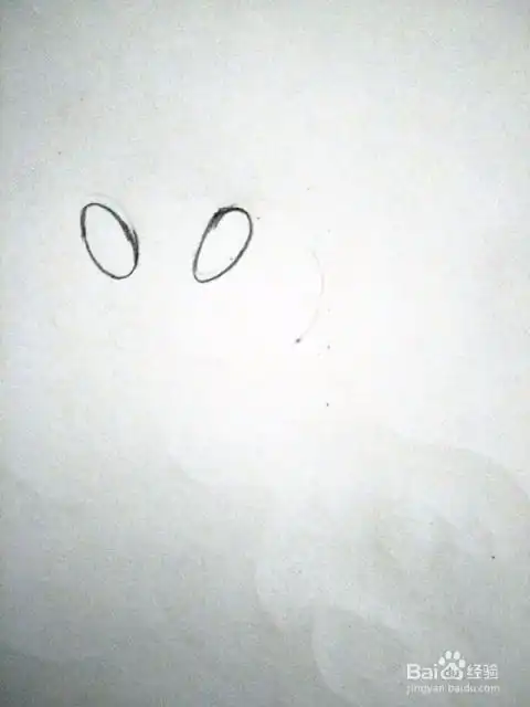  猫头鹰简笔画的画法