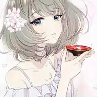  邪魅二次元头像女呆萌高冷长发微信头像图片大全
