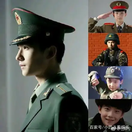  杨洋曾当军人,微博晒出军装照片帅气逼人