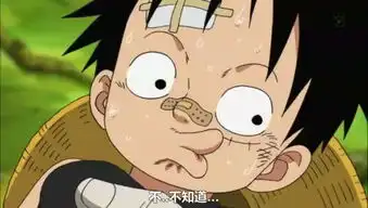  求几张路飞小时候的图片撒谎时候满脸冒汗嘴巴往旁边撇笑被蜜蜂蛰的脸肿一把鼻涕一把泪,或者乔巴的