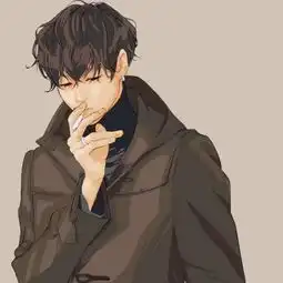  动漫男生冷酷头像无可取代
