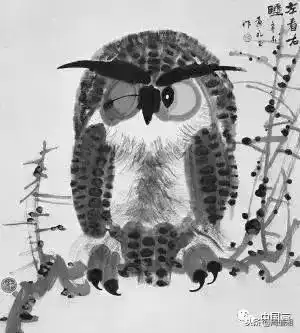 猫头鹰头像简笔画黄永玉