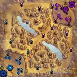  lol神秘峡谷高清地图