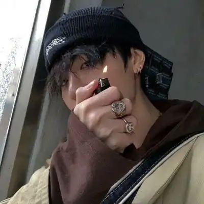  霸气戴帽男生头像帽子控潮流男头