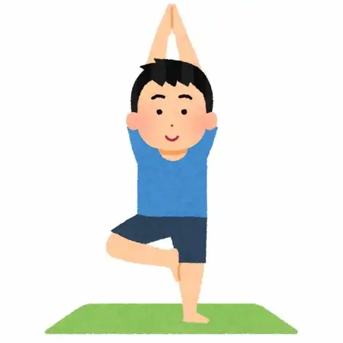 瑜伽形体做操做早操拉伸打太极锻炼身体健身锻炼卡通插画免扣素材手绘png1插画运动比赛健身