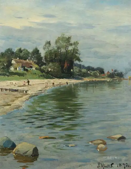  自然之美,丹麦著名风景画家佩德蒙森德作品