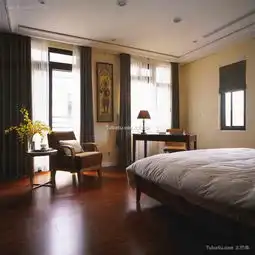  简约淡雅中式装修二居室设计