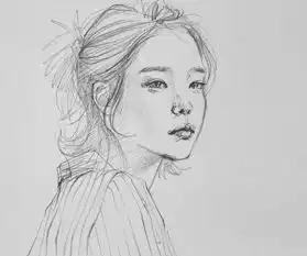  这些人物速写很美