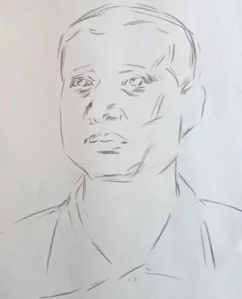  教你扎实的男中年素描头像,从此头像不再担心