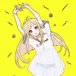  晚安咯二次元插画头像