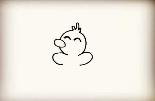  简笔画教程简单几笔,动物排队出现哦