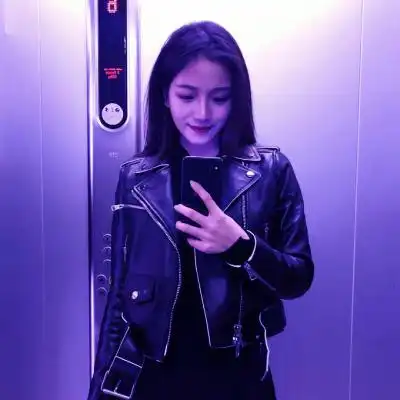  紫色的美女头像,多幸运在最美的年纪