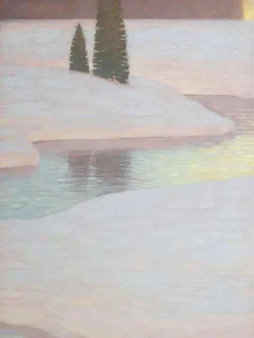  美国画家大卫格罗斯曼的风景油画,看着也太舒服了吧