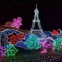 蓝色头像梦幻灯光