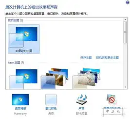  win7还原默认主题