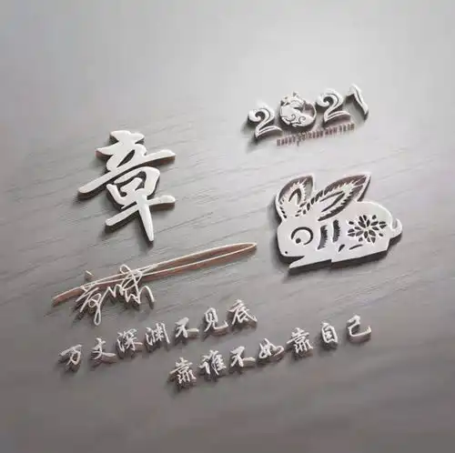 你的微信头像已做好,四十张十二生肖姓氏头像送你,留下你的名字