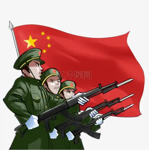  握枪阅兵的军人素材图片免费下载千库网