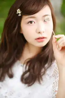  清纯可爱萝莉妹纸粉嘟嘟嘴唇清甜可人美女清新俏皮唯美写真9