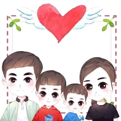 动漫母子头像图片动画片