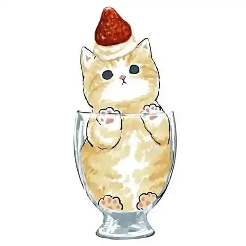  一些猫咪的水彩画,可作壁纸,可作参考