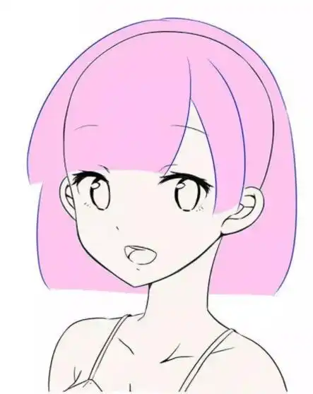  求教如何画头发