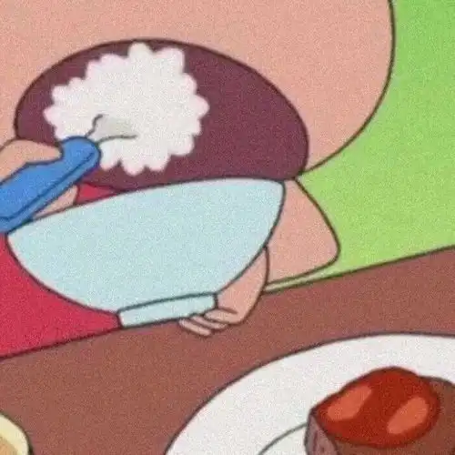  蜡笔小新头像超可爱咯