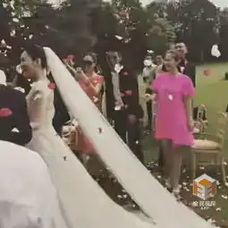  李小冉与徐佳宁比利时大婚圈内好友见证幸福