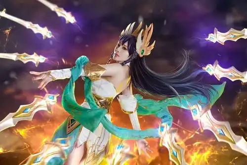  王泫梓妍早年神级cos玉剑传说舞剑仙