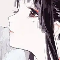  丧女孩动漫黑白头像微信头像图片大全