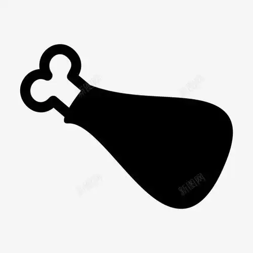  炸鸡鸡腿食物图标高清素材标志设计图片页面网页平面电商创意素材png素材炸鸡素材