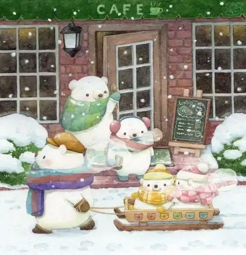  插画师,她每一幅画里都是平淡而温暖