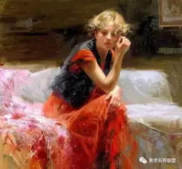  美,原来如此简单人美,色彩美丨皮诺德埃尼作品