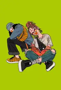  壁纸看完今天的潮流插画,你会换壁纸的