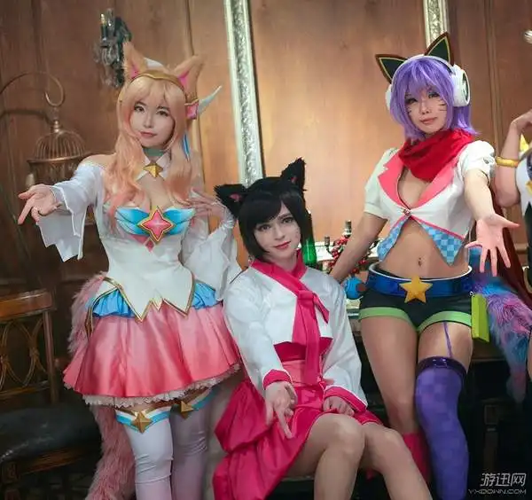  lol女装大佬sneaky新照阿狸风情不输美女coser