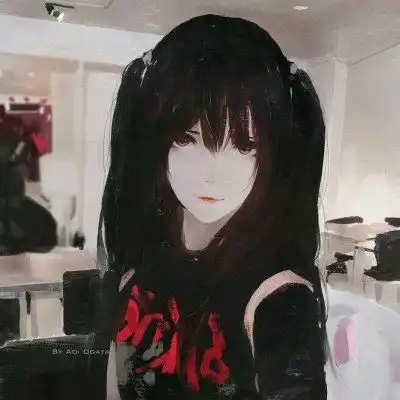  黑化族头像少女图片黑化家族漂亮的图片大全