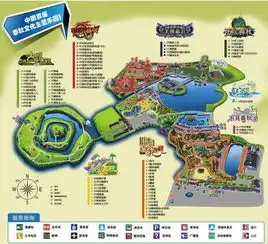  常州春秋乐园内部地图